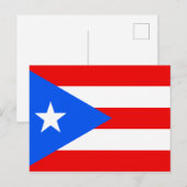 Puerto Rico Postkarte (Vorne/Hinten)