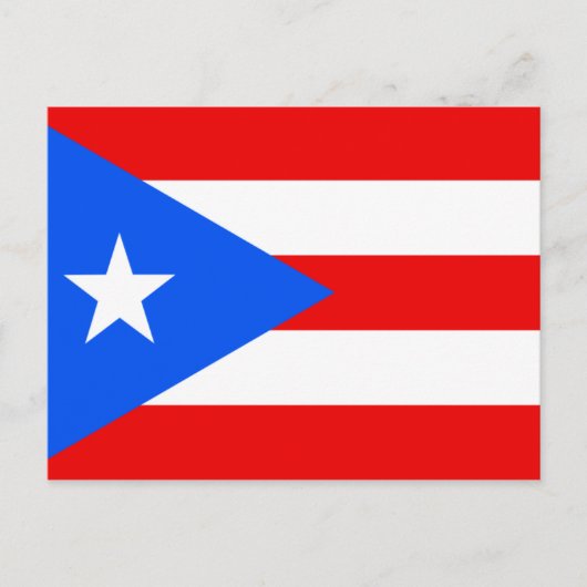 Puerto Rico Postkarte (Vorderseite)