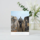 Puerto Rico Postkarte (Stehend Vorderseite)