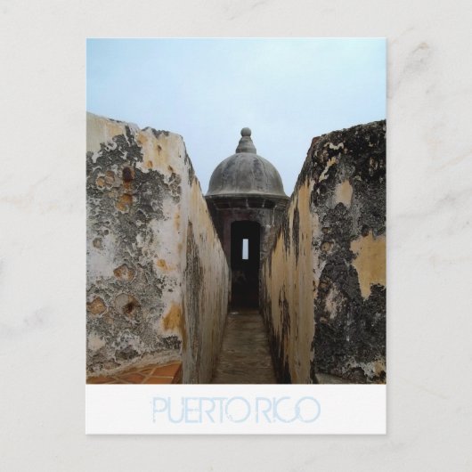 Puerto Rico Postkarte (Vorderseite)