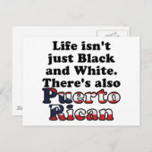 Puerto Rico Postkarte (Vorne/Hinten)