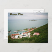 Puerto Rico Postkarte (Vorne/Hinten)