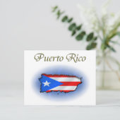 Puerto Rico Postkarte (Stehend Vorderseite)