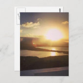 PUERTO RICO POSTKARTE (Vorne/Hinten)