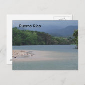 Puerto Rico Postkarte (Vorne/Hinten)