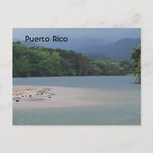 Puerto Rico Postkarte (Vorderseite)