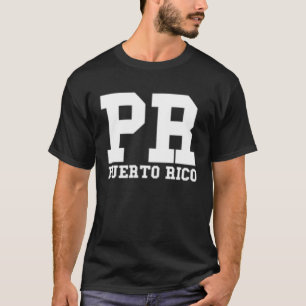 Puerto Rico PR Minimalistisches Pocket Classic T-Shirt