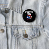 Puerto Rico Pride - Vintage Boxhandschuhe Button (Beispiel)