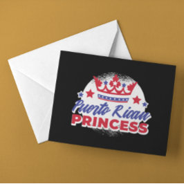 Puerto-Rico-Prinzessin Niedlich Boricua Girl Pride Postkarte