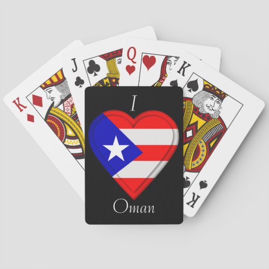 Puerto Rico Puerto Rican flag Spielkarten (Rückseite)