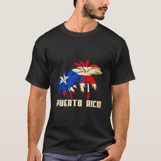 Puerto Rico Puerto Rico Fahne Liebe Fan T-Shirt