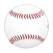 Puerto Rico Puerto Rico Flag Blau Personalisierung Baseball (Vorderseite)