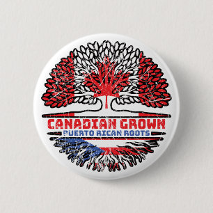 Puerto Rico Puerto Rico Kanada Roots Button