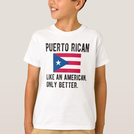Puerto Rico Puerto Rico Roots Puerto Rico Flag T-Shirt (Vorderseite)