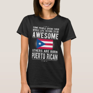 Puerto Rico Puerto Rico Roots Puerto Rico Flag T-Shirt