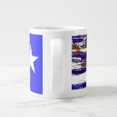 Puerto Rico / Puertorican Flag ~ 20oz Jumbo Tasse (Rückseite)