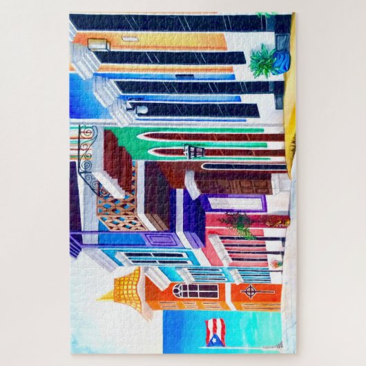Puerto Rico Puzzle (Vertikal)