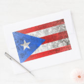 Puerto Rico Rechteckiger Aufkleber (Umschlag)
