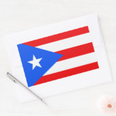 Puerto Rico Rechteckiger Aufkleber (Umschlag)