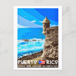 Puerto Rico Reise Postkarte