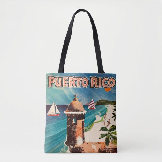 Puerto Rico Reise  Tasche (Vorderseite)