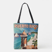 Puerto Rico Reise  Tasche (Rückseite)