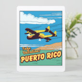 Puerto Rico Reiseplakat (Stehend Vorderseite)
