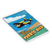 Puerto Rico Reiseplakat Magnet (Rechte Seite)