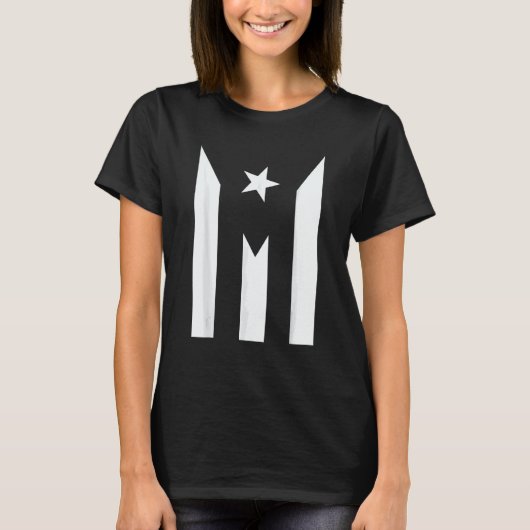 Puerto Rico Resiste Boricua Flag Se Levanta Patri T-Shirt (Vorderseite)