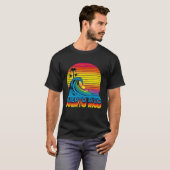 Puerto Rico Retro Throwback Surf & Beach Souvenir T-Shirt (Vorne ganz)