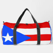 Puerto Rico Rican Flag Stadion Duffle Bag (Rückseite)