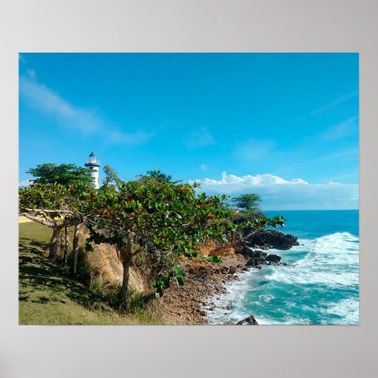Puerto Rico, Ricon, El Faro Poster (Vorne)