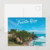 Puerto Rico, Ricon, El Faro Postkarte (Vorne/Hinten)