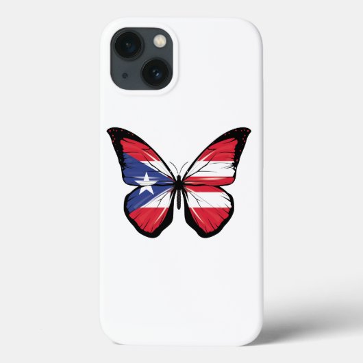 Puerto Rico-Rippfahne Case-Mate iPhone Hülle (Rückseite)