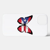Puerto Rico-Rippfahne Case-Mate iPhone Hülle (Rückseite (Horizontal))