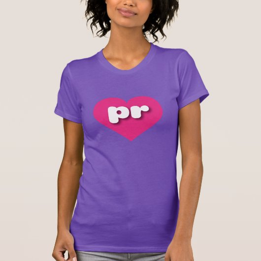 Puerto Rico Rosa - I Liebe T-Shirt (Vorderseite)