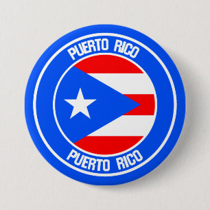Puerto Rico RundEmblem Button