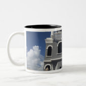 Puerto Rico, San Juan, altes San Juan, EL Morro Zweifarbige Tasse (Links)
