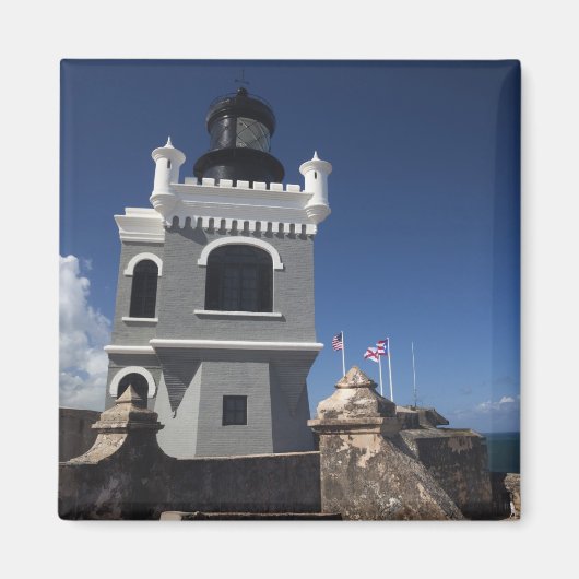 Puerto Rico, San Juan, Old San Juan, El Morro Magnet (Vorne)
