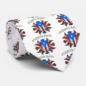 Puerto Rico - Schild Krawatte (Gerollt)
