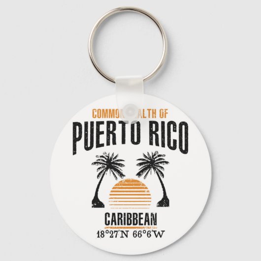 Puerto Rico Schlüsselanhänger (Vorderseite)