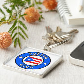 Puerto Rico Schlüsselanhänger (Seite)