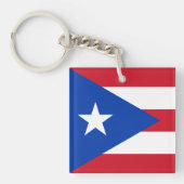 Puerto Rico Schlüsselkette Schlüsselanhänger (Vorderseite)