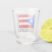 Puerto Rico Schnapsglas (Rückseite)