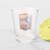 Puerto Rico Schnapsglas (Rückseite)