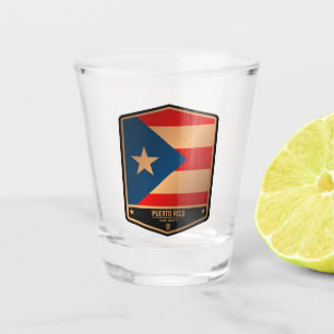 Puerto Rico Schnapsglas