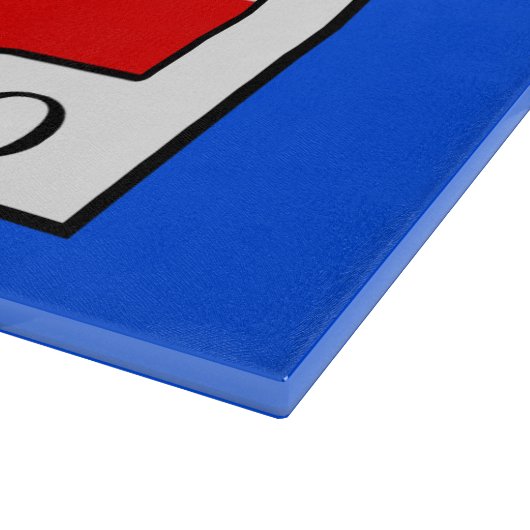 Puerto Rico Schneidebrett (Ecke)