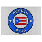 Puerto Rico Schneidebrett (Vorderseite)