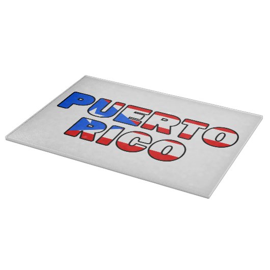 Puerto Rico Schneidebrett (Ecke)