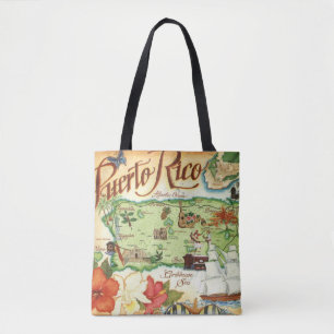 Puerto Rico-Schultertasche Tasche